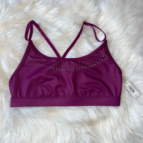 Victoria’s Secret VSX Sport Bra Wire free Unlined Shiny. Size Small. NWT - Picture 4 of 13